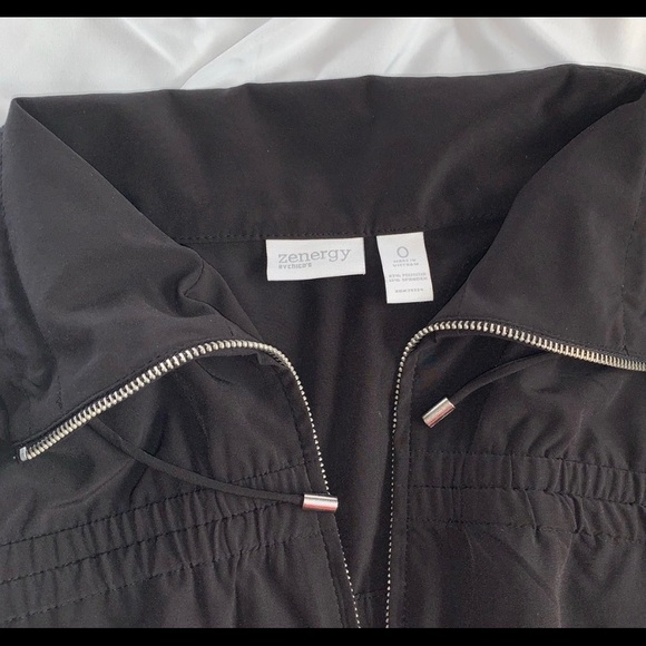 Zenergy by Chico’s jacket zip adjustable sleeve - Picture 4 of 6